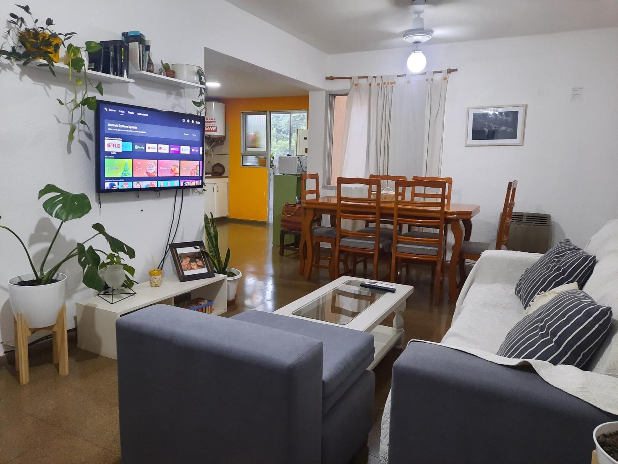 Departamento Amplio Y Equipado En Apartment *